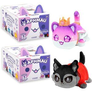 Aphmau 6” MeeMeow Mystery Plush 2 Pack Bundle – Series 6; YouTube Gaming